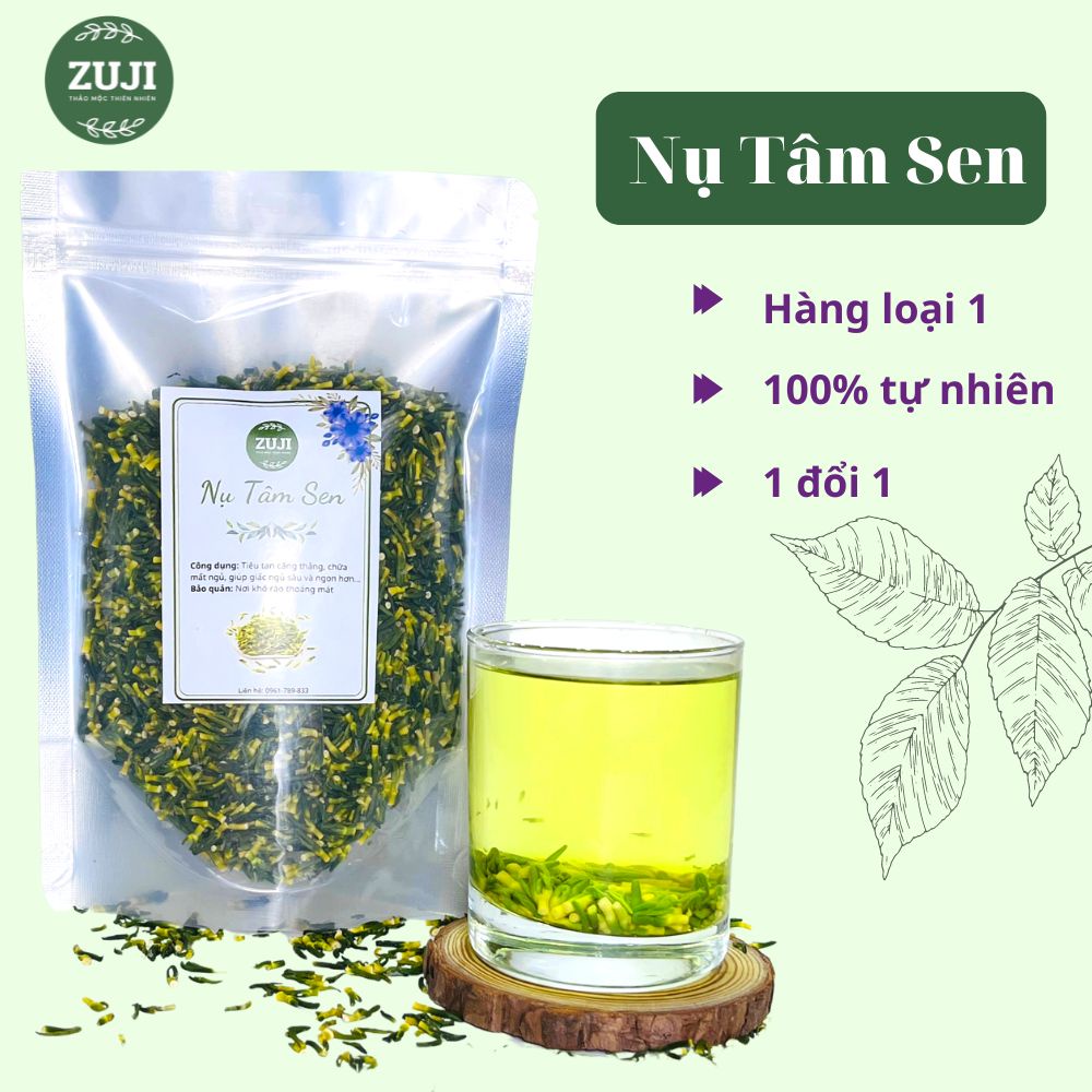 Trà Tâm Sen Ngủ Ngon (Tim Sen) Nguyên Hạt - Không Vụn, An Thần