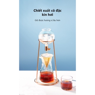 Bình pha cà phê lạnh Cold Drip nhỏ giọt Hero, dụng cụ pha cà phê Cold Drip Mini