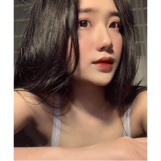 Kính áp tròng thái lan- choco lens nâu đen tự nhiên