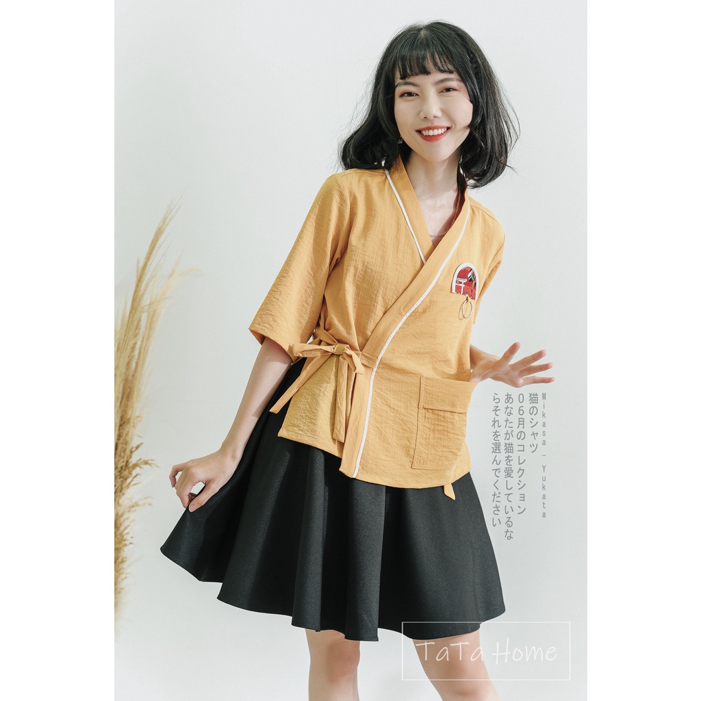Yukata Mikasa TaTa Home - Áo Mùa Hè Tá Lả Màu