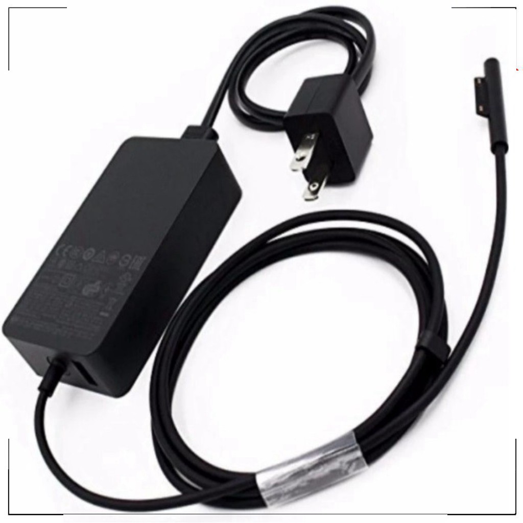 BỘ Sạc Microsoft CHO Surface Book, Surface Pro 4,5,6 65W chính hãng