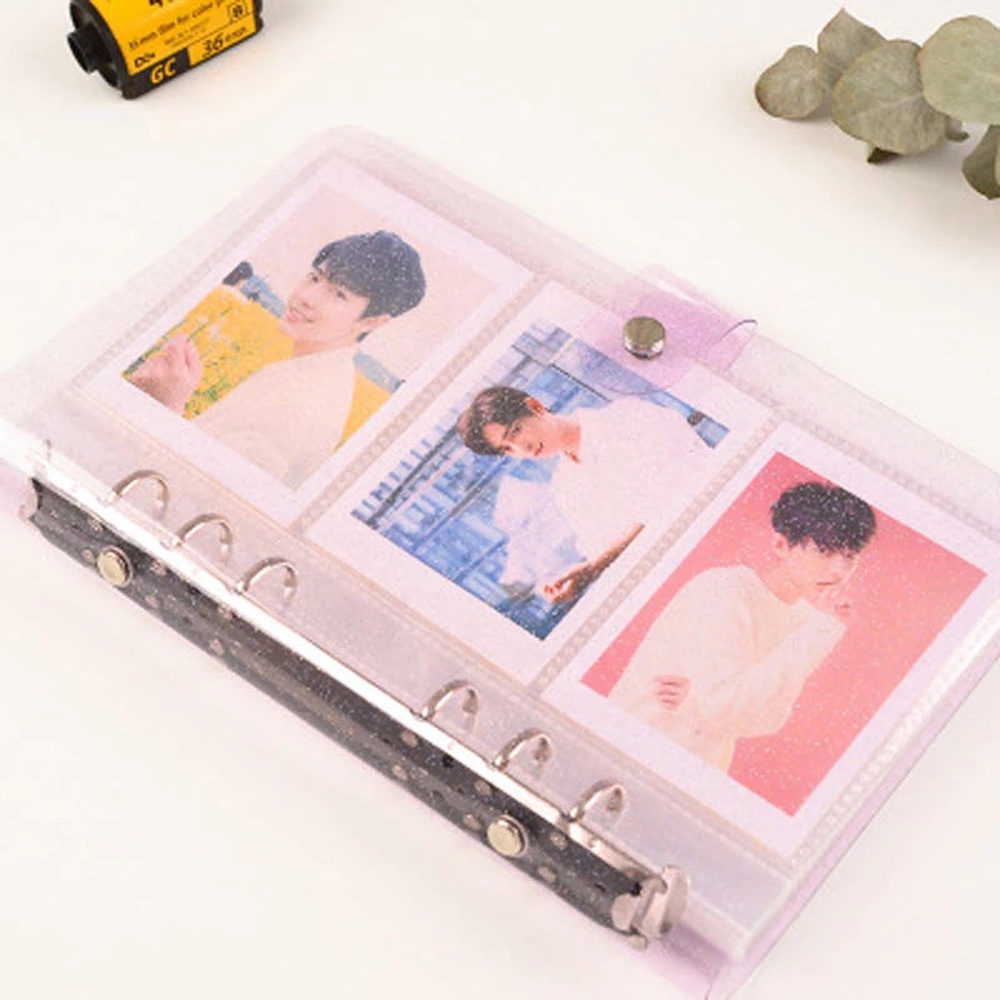 Album Ảnh Bìa Trong Suốt Khổ 3inch 150 Ngăn Tiện Dụng