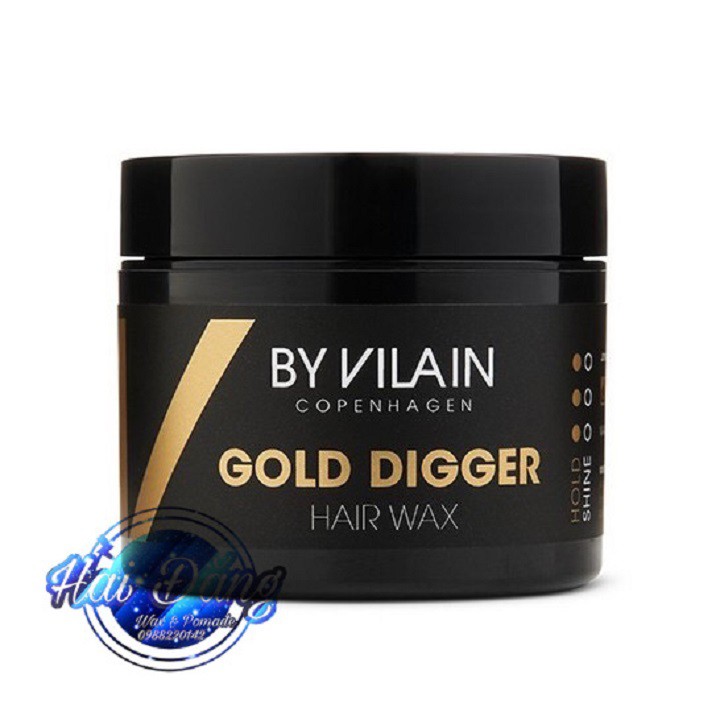 [ Chính Hãng Tặng Pre ] Sáp Vuốt Tóc By Vilain Gold Digger Đan Mạch