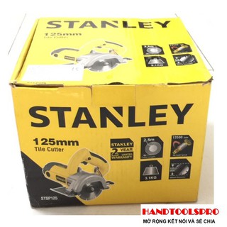 125mm Máy cắt đá 1.320W Stanley STSP125