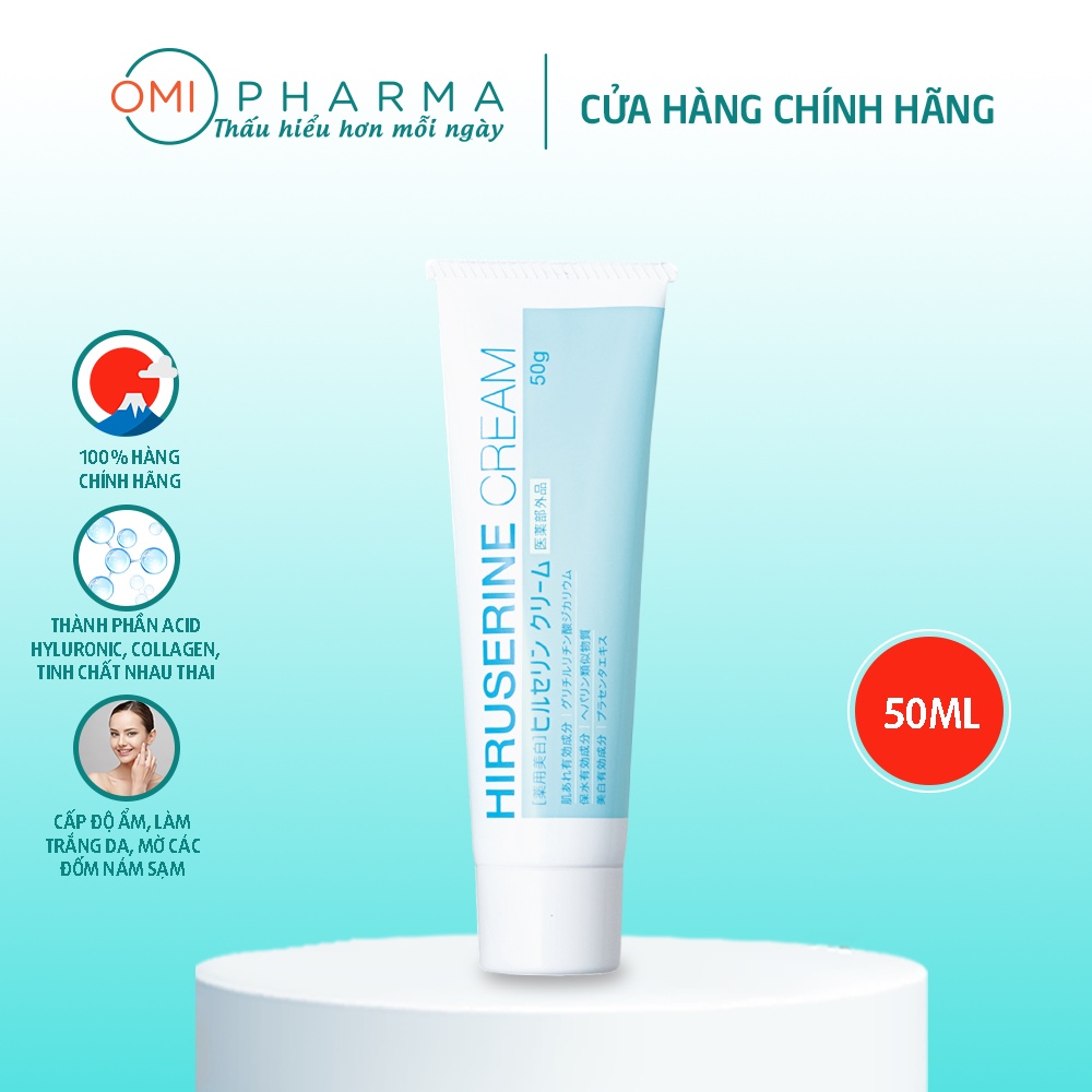 [TẶNG KEM DƯỠNG TAY HATOMUGI] Dưỡng Ẩm Cho Da Mềm Mịn, Làm Trắng Da Hiruserine ( Dưỡng Trắng Da Chỉ Sau 1 Tuần)