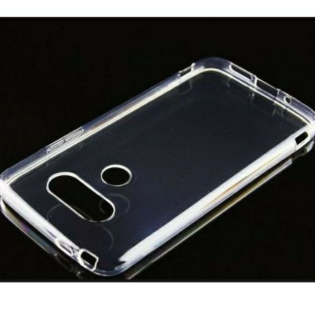 Ốp lưng dẻo silicon + kính cường lực LG G5 siêu mỏng trong suốt