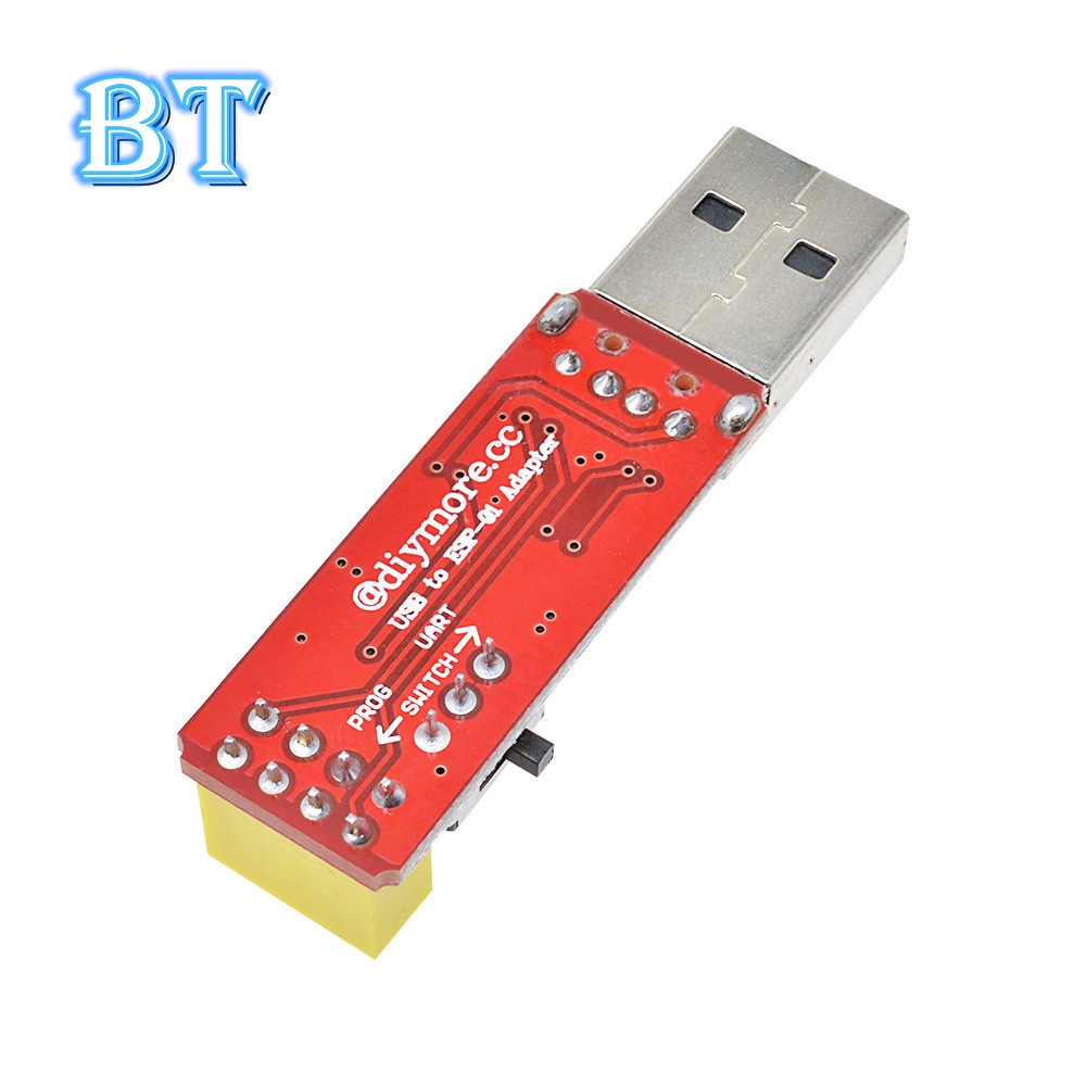 【READY STOCK】Mô Đun Thu Phát Wifi Usb Sang Esp8266 Esp-01 Esp-01S Ch340G Cho Arduino