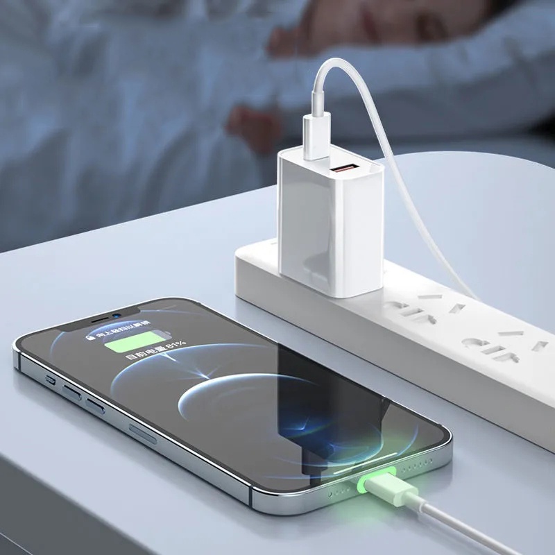 Bộ 5 Miếng Dán Cổng Sạc Chống Trầy Cổng Sạc Trong Suốt Màu Dạ Quang Cho Apple Micro USB Type-C