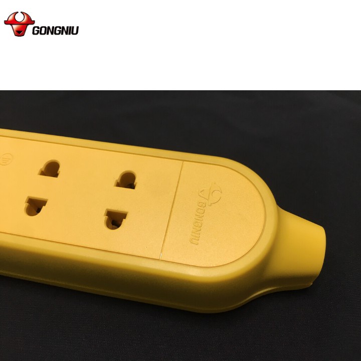 Ổ Cắm Điện Gongniu 3 Ổ Đa Năng Công Suất Lớn 4000W Chống Va Đập Siêu Chịu Tải (C4D) Chính Hãng
