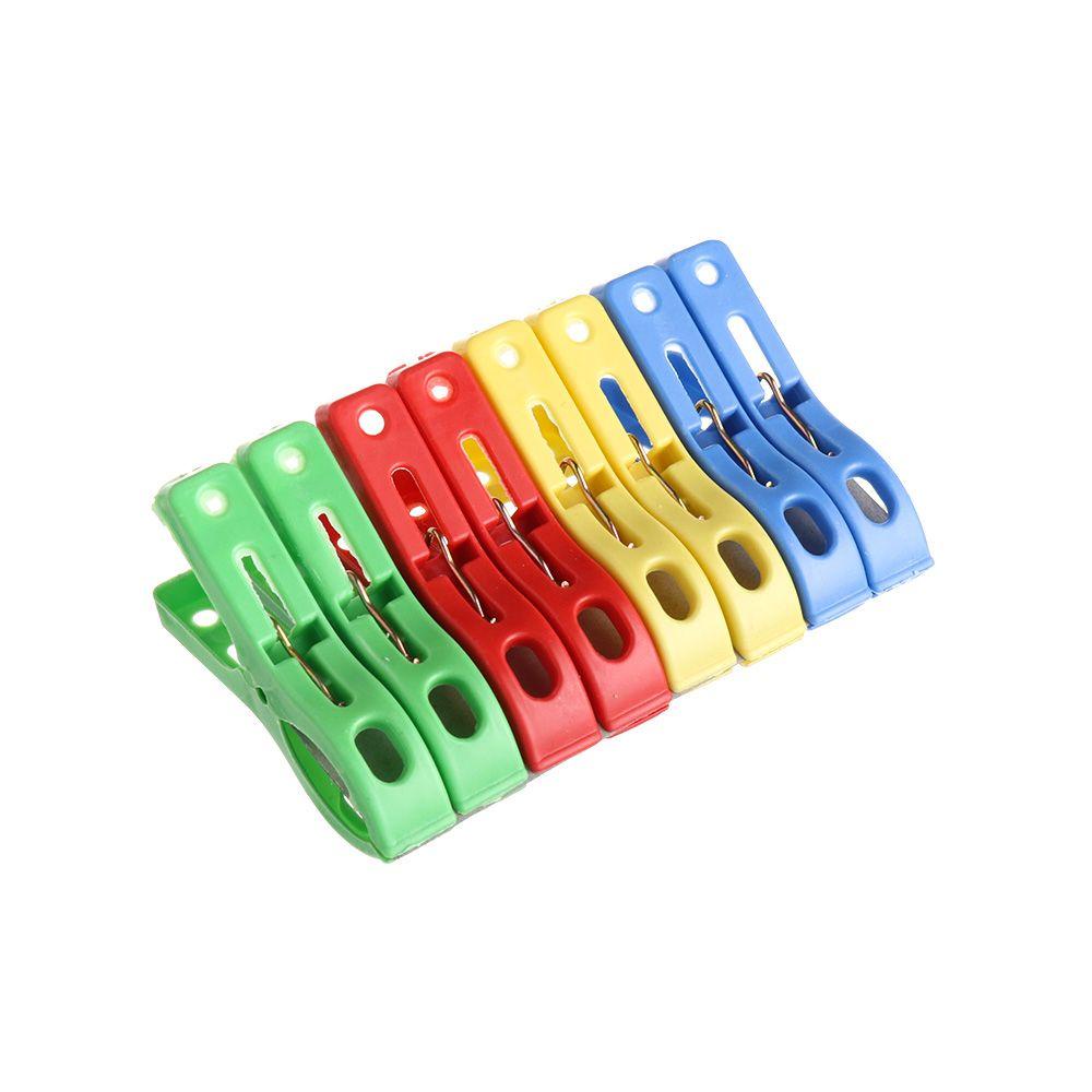 MYRONGVN 16Pcs Hangers Clips Plastic Kitchen Pins Clothespins