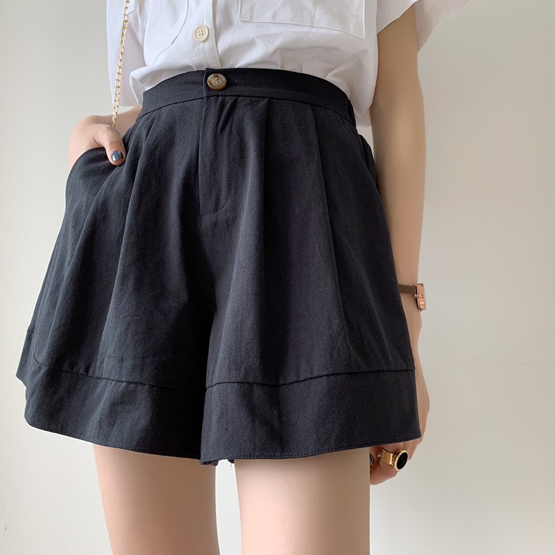 Quần Short Dáng Suông Ống Đứng Dễ Phối Đồ Thời Trang Hè Phong Cách Hàn Quốc Cho Nữ Size M-4xl | BigBuy360 - bigbuy360.vn