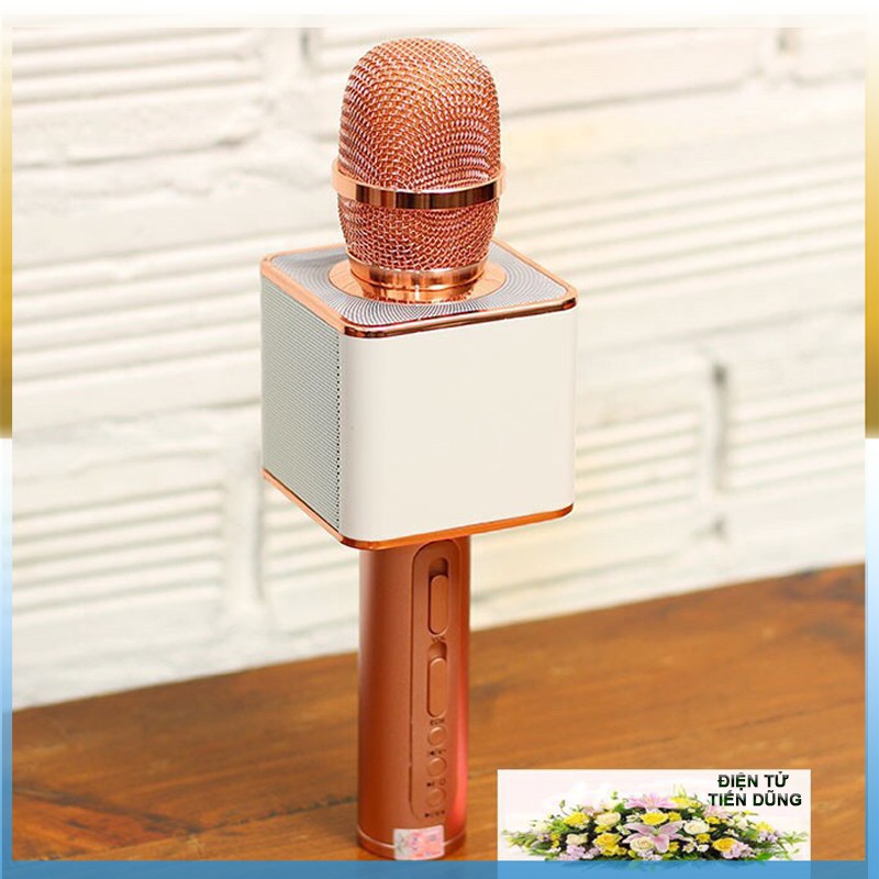 [Mã ELHACE giảm 4% đơn 300K] Mic Bluetooth Karaoke Kiêm Loa YS11 Âm Thanh Và Hút Mic Tốt