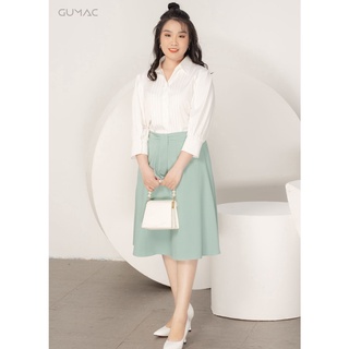 Chân váy nữ oversize thắt nơ GUMAC VA970
