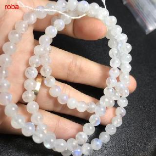 Vòng tay quấn 3 vòng đá mặt trăng 6li