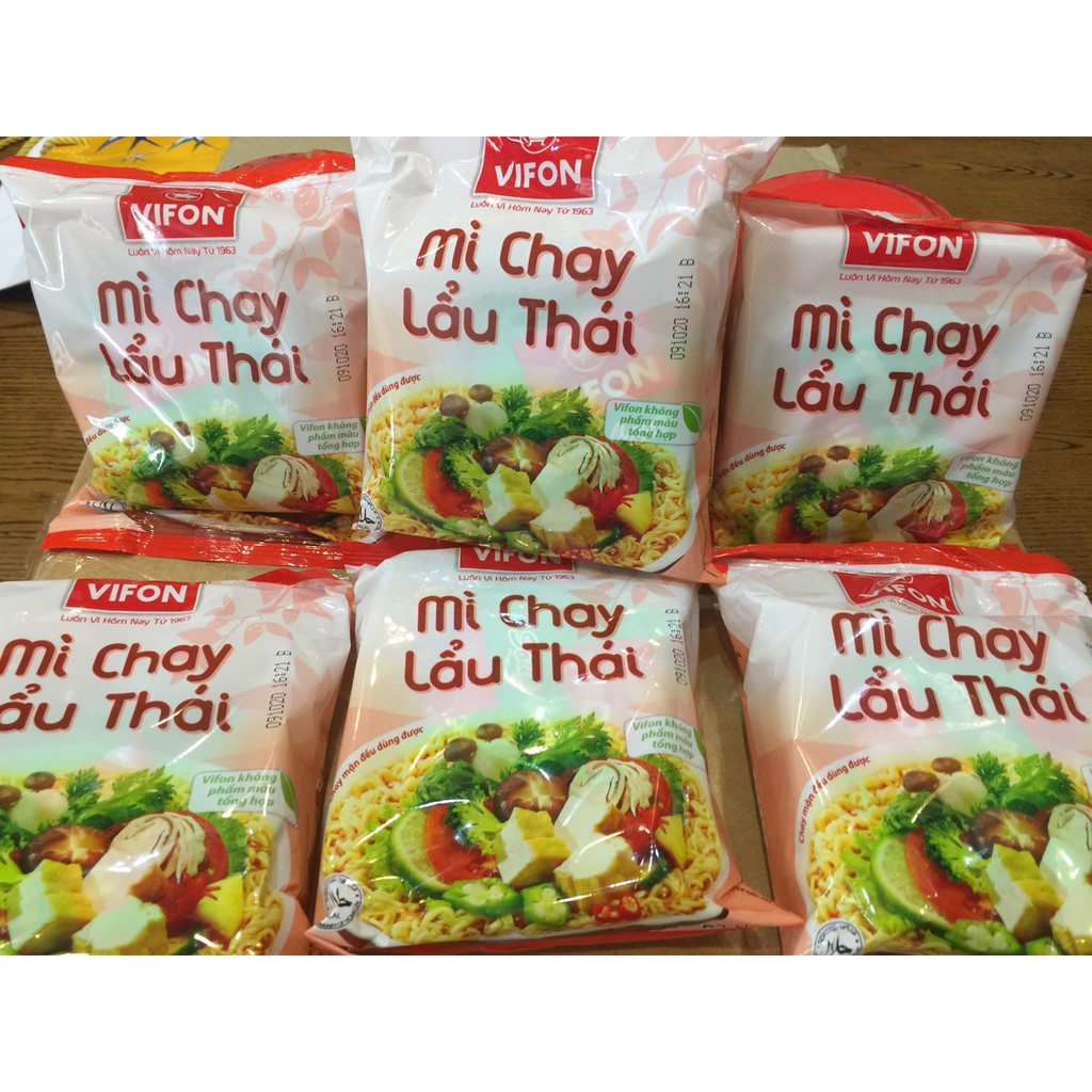THÙNG 30 GÓI MỲ CHAY LẨU THÁI VIFON | BigBuy360 - bigbuy360.vn