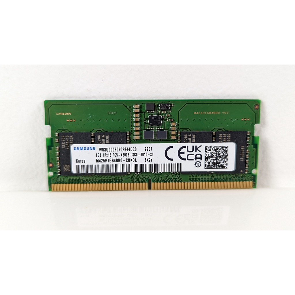 Ram laptop DDR5 Samsung/ Sk Hynix/ Micron 8Gb Bus 4800.Chính hãng,bảo hành hành 1 đổi 1 trong vòng 3 năm