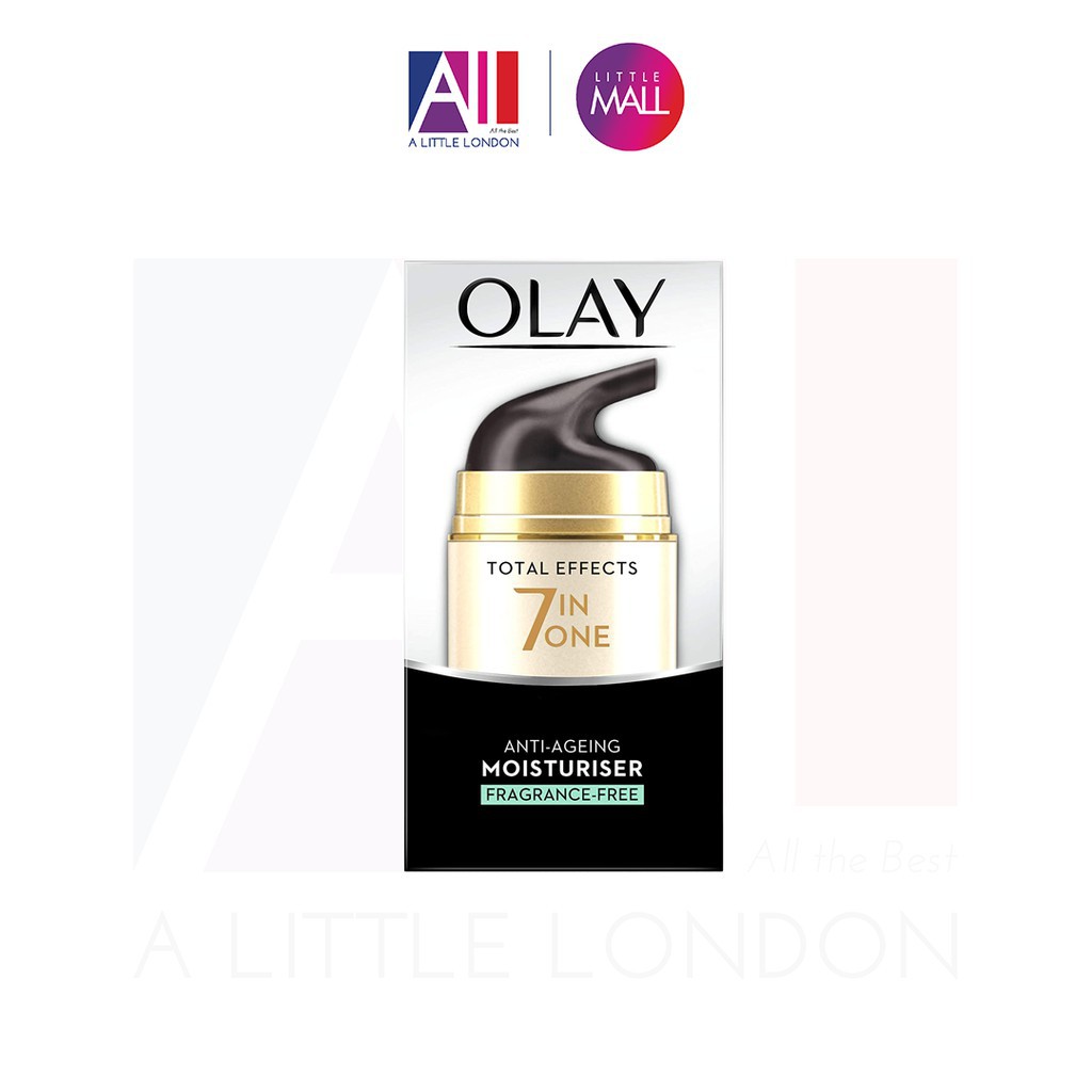 SALE -- [TOP 1 SHOPEE] Kem dưỡng Olay Total Effects 7 In One Anti Ageing Fragrance Free Moisturiser - 50ml (Bill Anh)