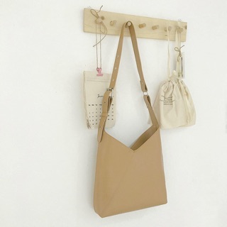 Beige Cut-out Bag