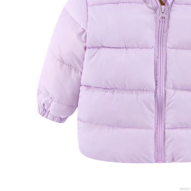 Áo Khoác Phao Có Nón Màu Sắc Xinh Xắn Cho Bé