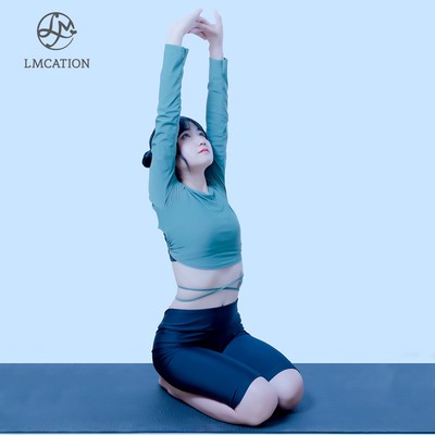 Áo Thể Thao Nữ Đa Năng LMcation Joyce Crop Top Màu Xanh Rêu