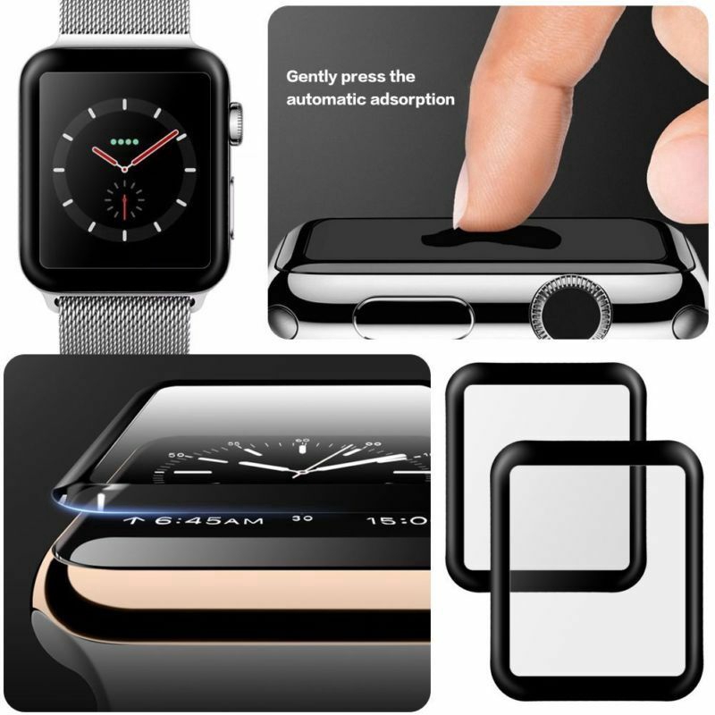 Kính cường lực bảo vệ màn hình đồng hồ thông minh Apple Watch Series 4 3D 40MM / 44mm