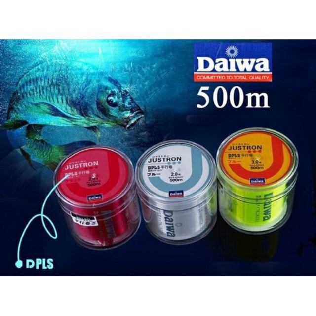 Cước Câu Cá Daiwa 500m Chính Hãng