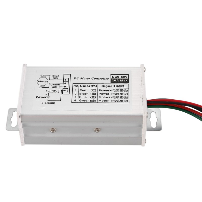 Mạch Điều Khiển Tốc Độ Động Cơ Pwm 25khz Dc 9v 12v 24v 48v 60v 20a