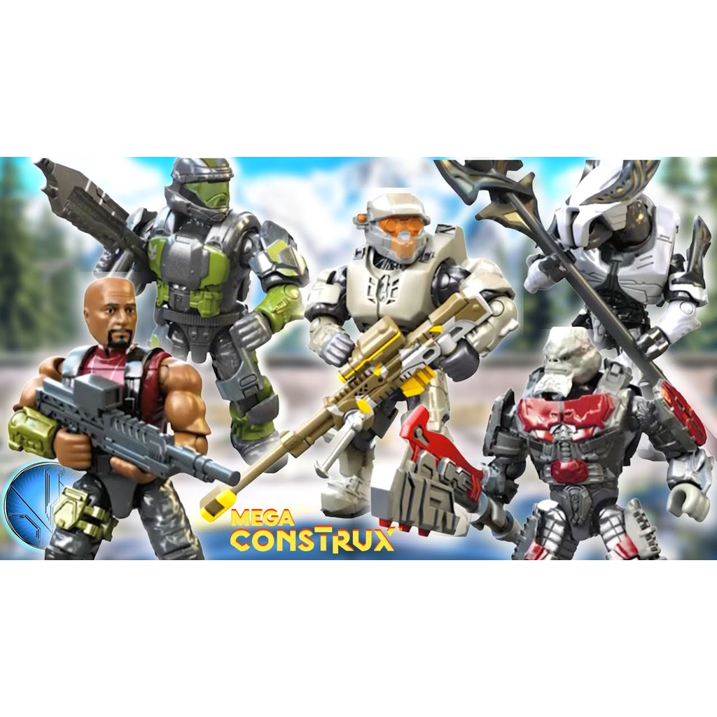 Mega Construx Halo Heroes Series 15 - Bộ xếp hình Mega Construx