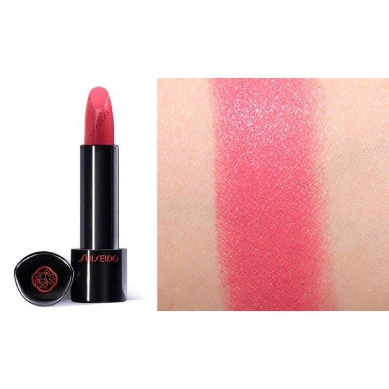 [Flash Sale] Son Shiseido Rouge Rouge First Bite (RD307): Đỏ cam nghiêng đỏ tươi sáng