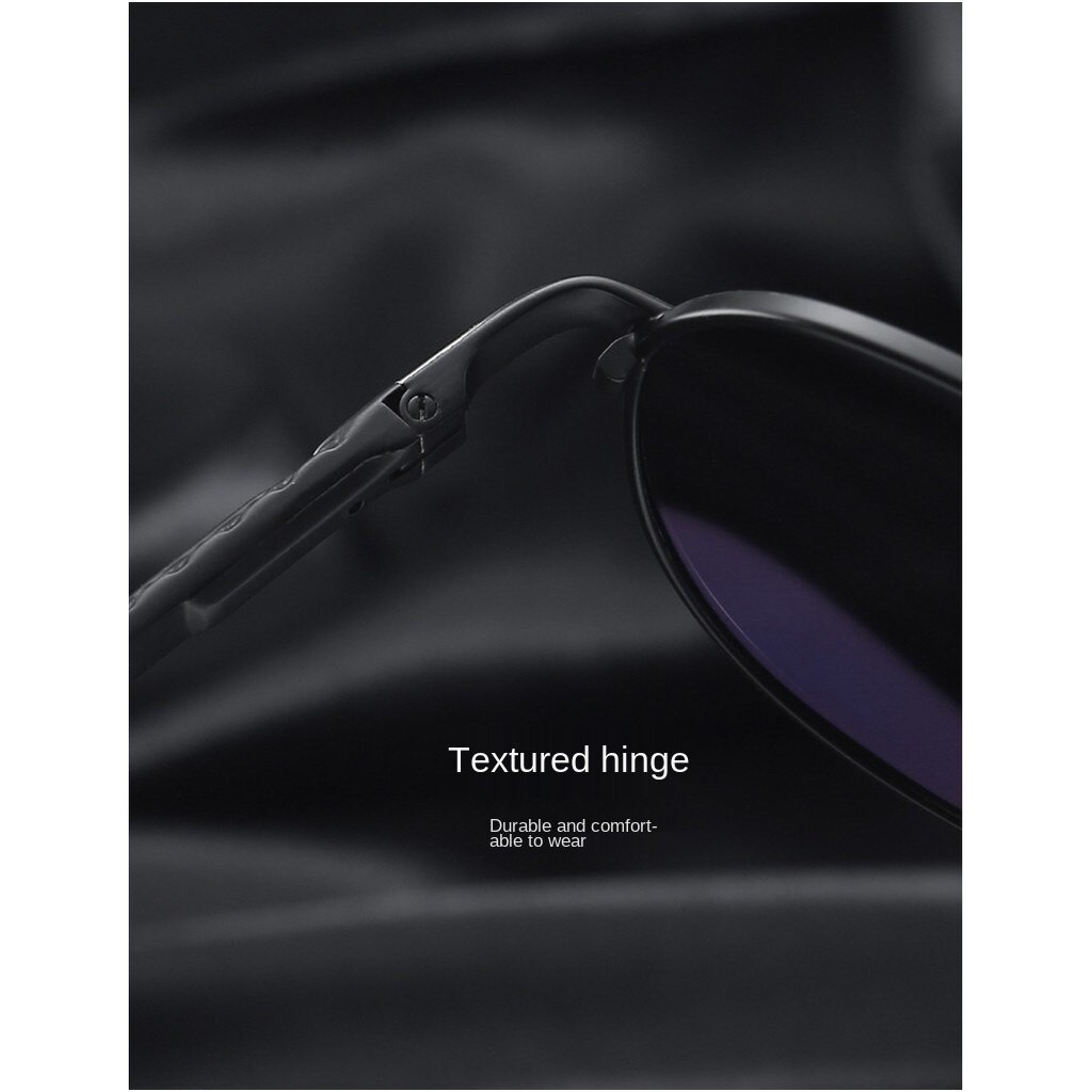 Kính Mát Phân Cực Chống Tia Cực Tím + Hộp Đựng Kính Thời Trang Chất Lượng Cao Cho Nam | BigBuy360 - bigbuy360.vn