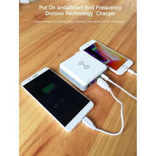 Ổ cắm kiêm pin sạc dự phòng không dây 3in1 6700mAh - Best Seller Tony