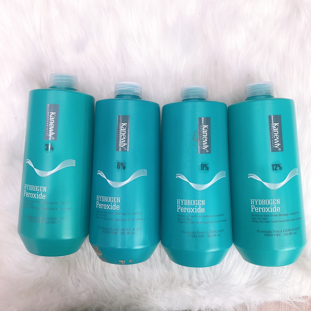 Oxy trợ nhuộm tóc KANEWLY 1000ml, mùi thơm, không gây rát sót
