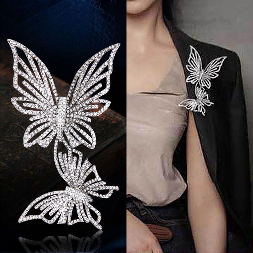 Trâm Cài Áo Đính Đá Màu Ngà Sang Trọng