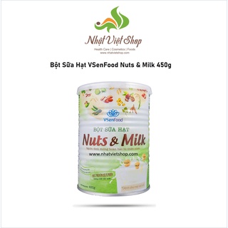 Bột Sữa Hạt VSenFood Nuts & Milk/ 22 Nutrimix