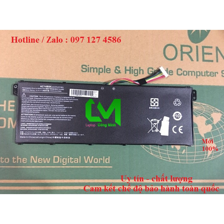 Pin Acer Aspire V3-371 E3-111 E3-112 E3-112M ES1-111