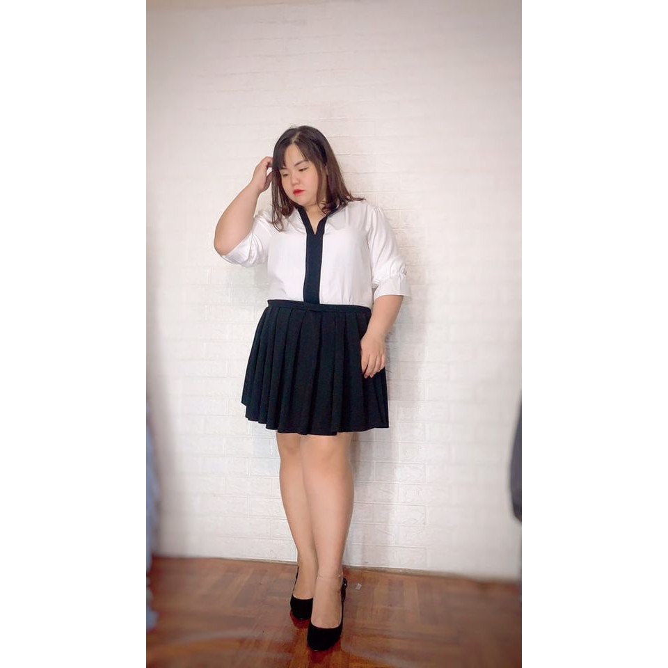sơ mi trắng kiểu/ sét 60-150kg bigsize