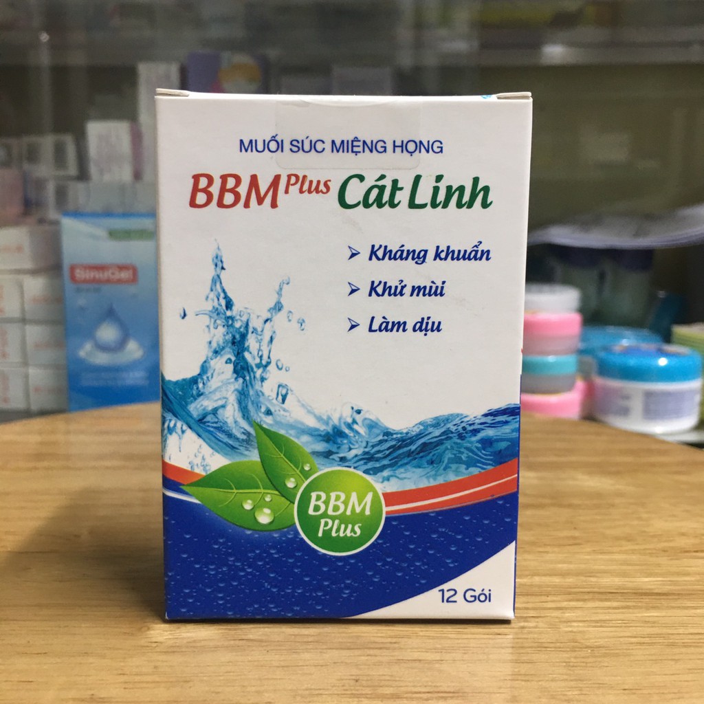 BBM Plus Cát Linh - Muối Súc Miệng