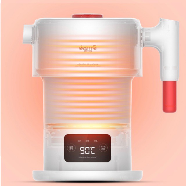 Ấm đun nước thông minh Deerma DH206 (Màn hình LCD Điều chỉnh và hiển thị nhiệt độ)