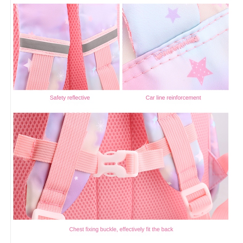 Balo Hello Kitty Ba Lô Siêu Nhẹ Dễ Thương Xinh Xắn Phong Cách Hàn Quốc Dành Cho Bé Lớp 1-3-6 cặp đi học cho bé