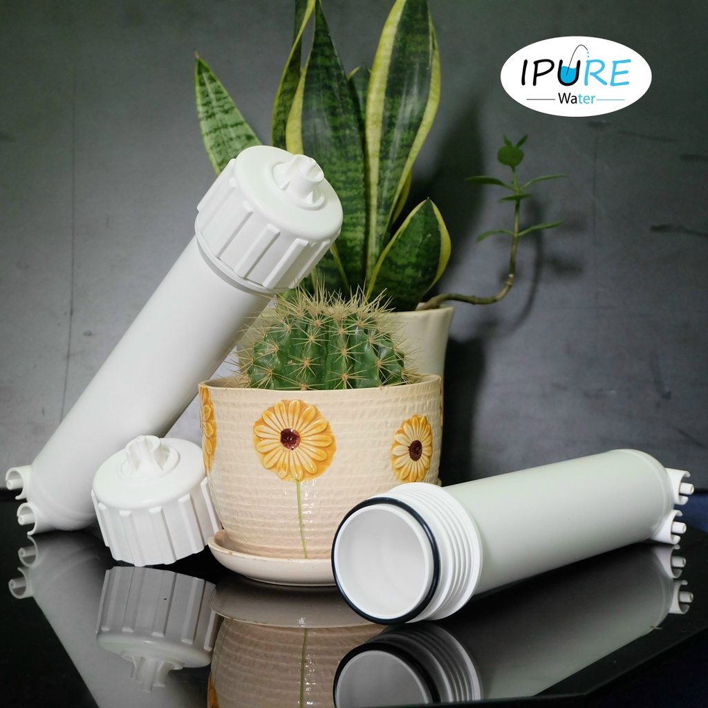Vỏ màng RO IPURE Vỏ màng lọc nước co ống 6 phụ kiện lọc nước