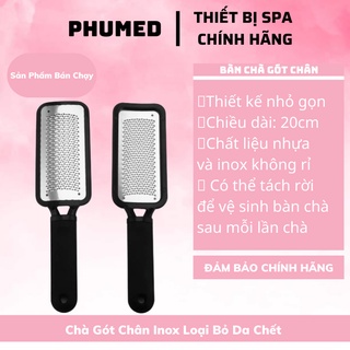 Bàn chà gót chân inox loại bỏ da chết