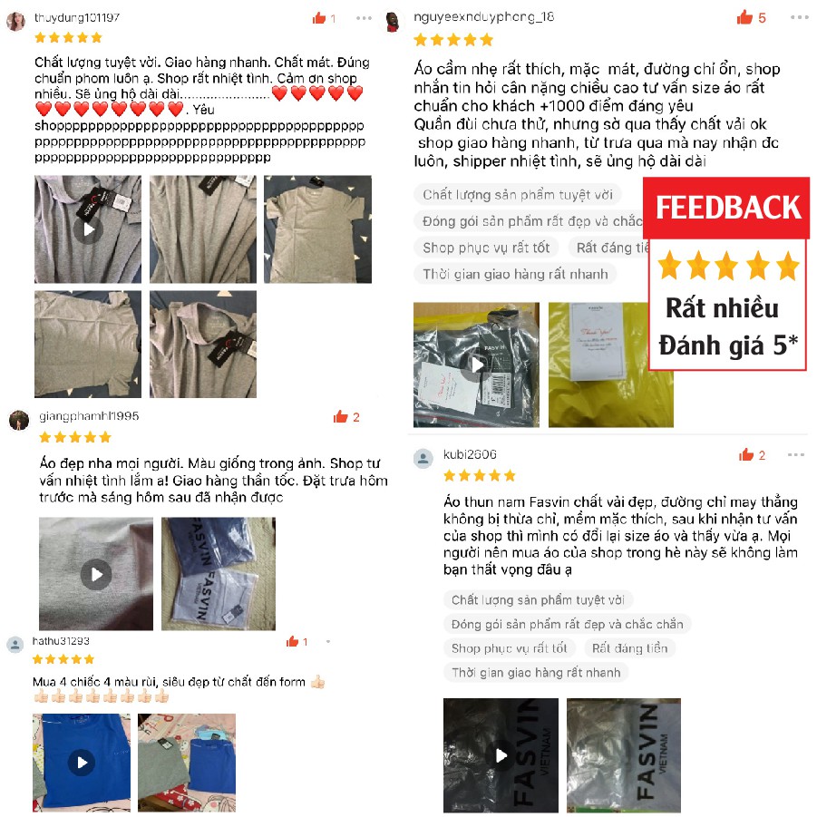 Áo phông nam cổ tròn tay ngắn Fasvin chất cotton cao cấp mềm mát co giãn dáng gọn TS20218.1.HN