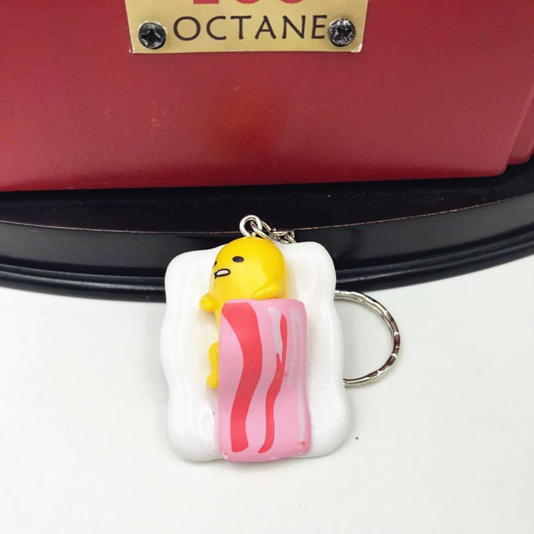 Móc Khóa ốp la gudetama kute - treo cặp sách - chìa khóa mã XAN85 Puy tín