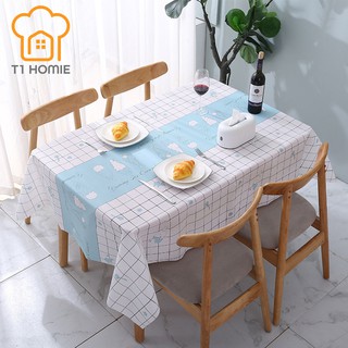 Khăn Trải Bàn Kiểu Hàn Quốc Ô Vuông Caro T1 - Quán Cafe - Nhà Hàng