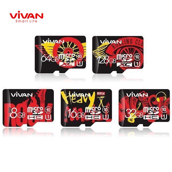 Thẻ Nhớ Micro Sd Vivan V64U10 64gb Class 10 Tf 10mb / S 2