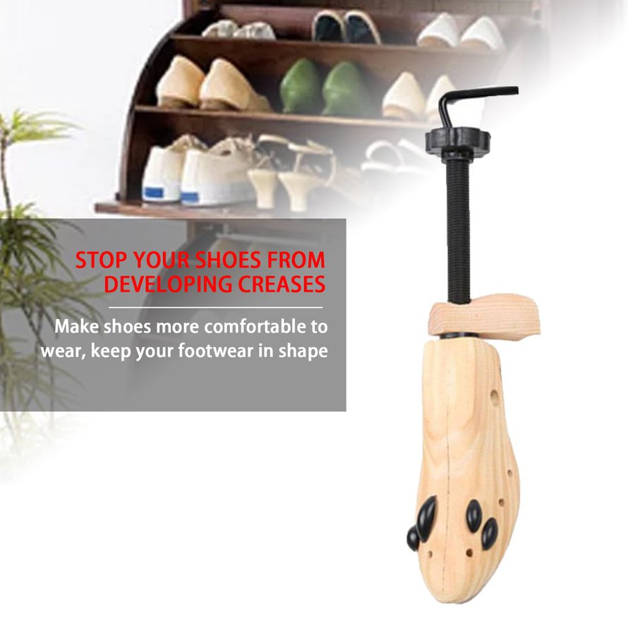 Đàn ông Phụ nữ Giày gỗ có thể điều chỉnh Cáng Máy định hình Giày phổ dụng Mở rộng