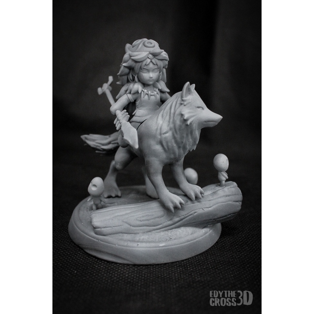 Mô hình in 3D Chibi Princess Mononoke
