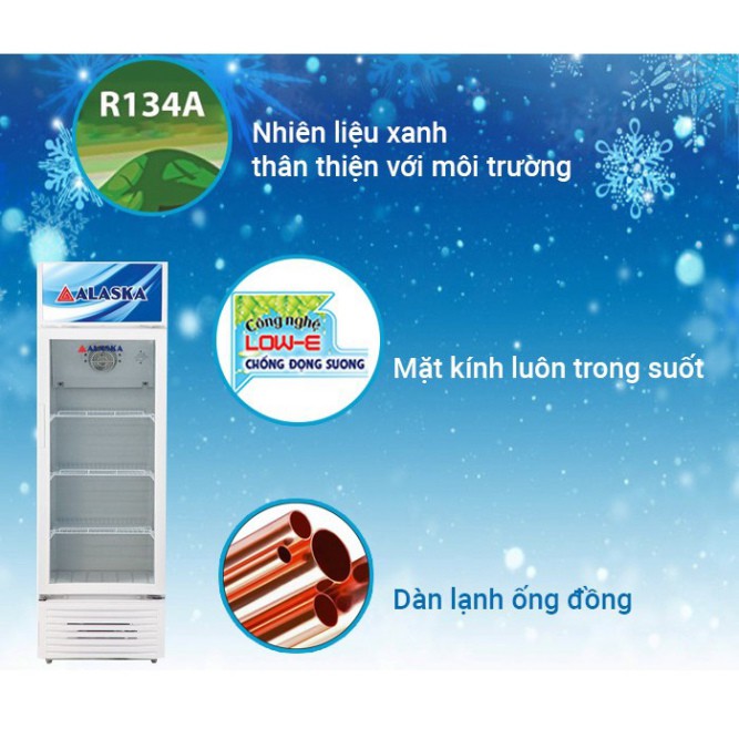 Tủ mát Alaska LC-833C - Chính hãng - Bảo hành 24 tháng - Mới 100%