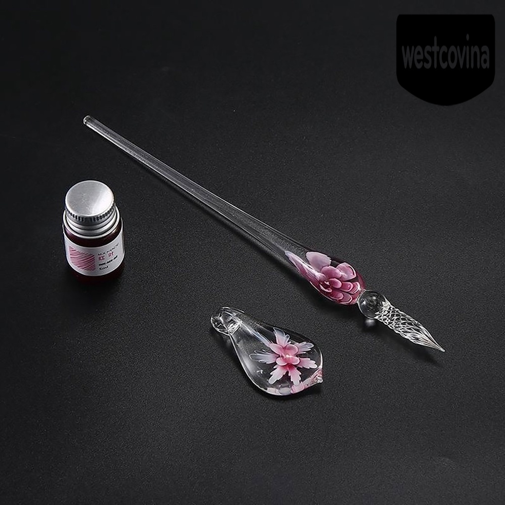 Phương Tây✎1 Bộ Bút Viết Vẽ Pha Lê Nhân Tạo Dùng Làm Quà Tặng Cho Học Sinh