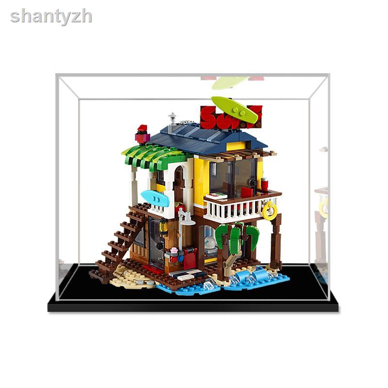 LEGO Hộp Nhựa Acrylic Trong Suốt Đựng Vật Dụng Đi Biển 31118